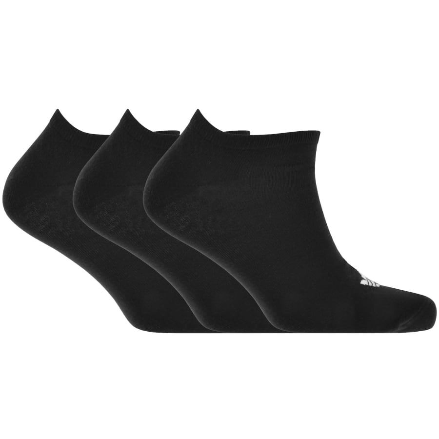 M adidas Originals 3 Pack Liner Socks Black | Mainline Menswear ca
